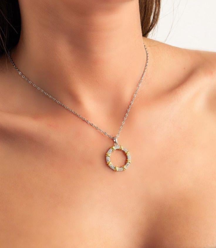 Tiff Co Çelik Kolye