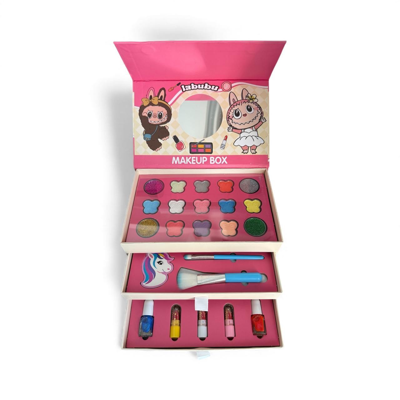 💖 Labubu Make Up Series Çocuk Makyaj Kutusu 🎀💄✨