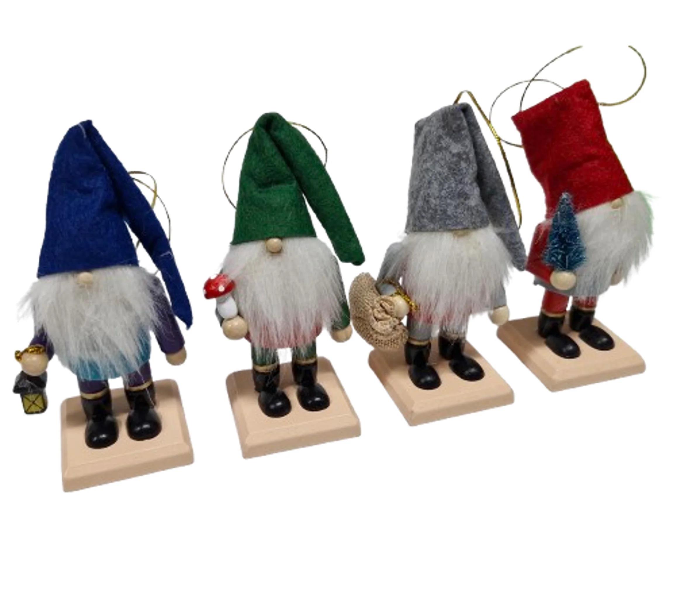 🎄 Noel Cüce Figür Seti – Renkli Yılbaşı Masası ve Ev Dekoru