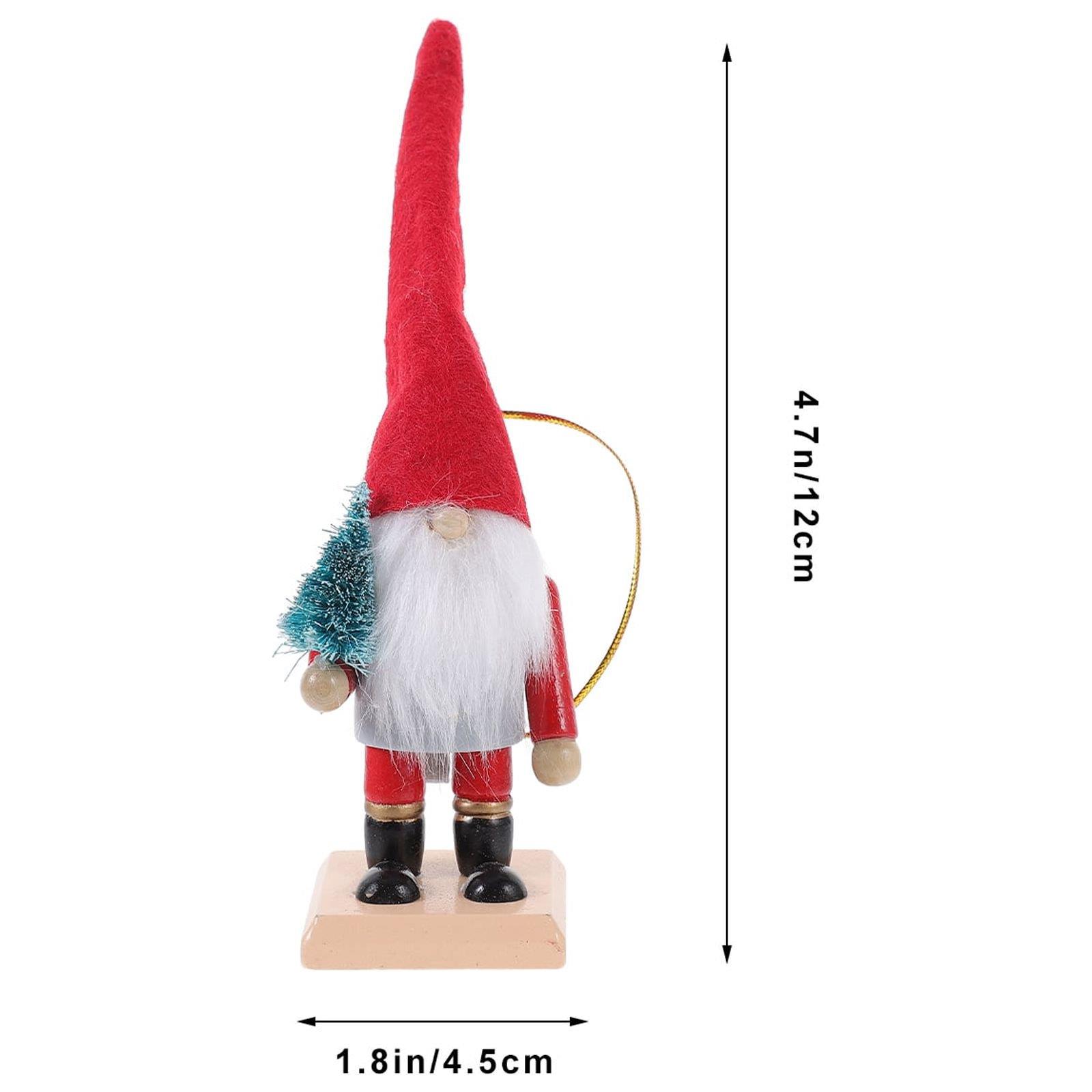 🎄 Noel Cüce Figür Seti – Renkli Yılbaşı Masası ve Ev Dekoru