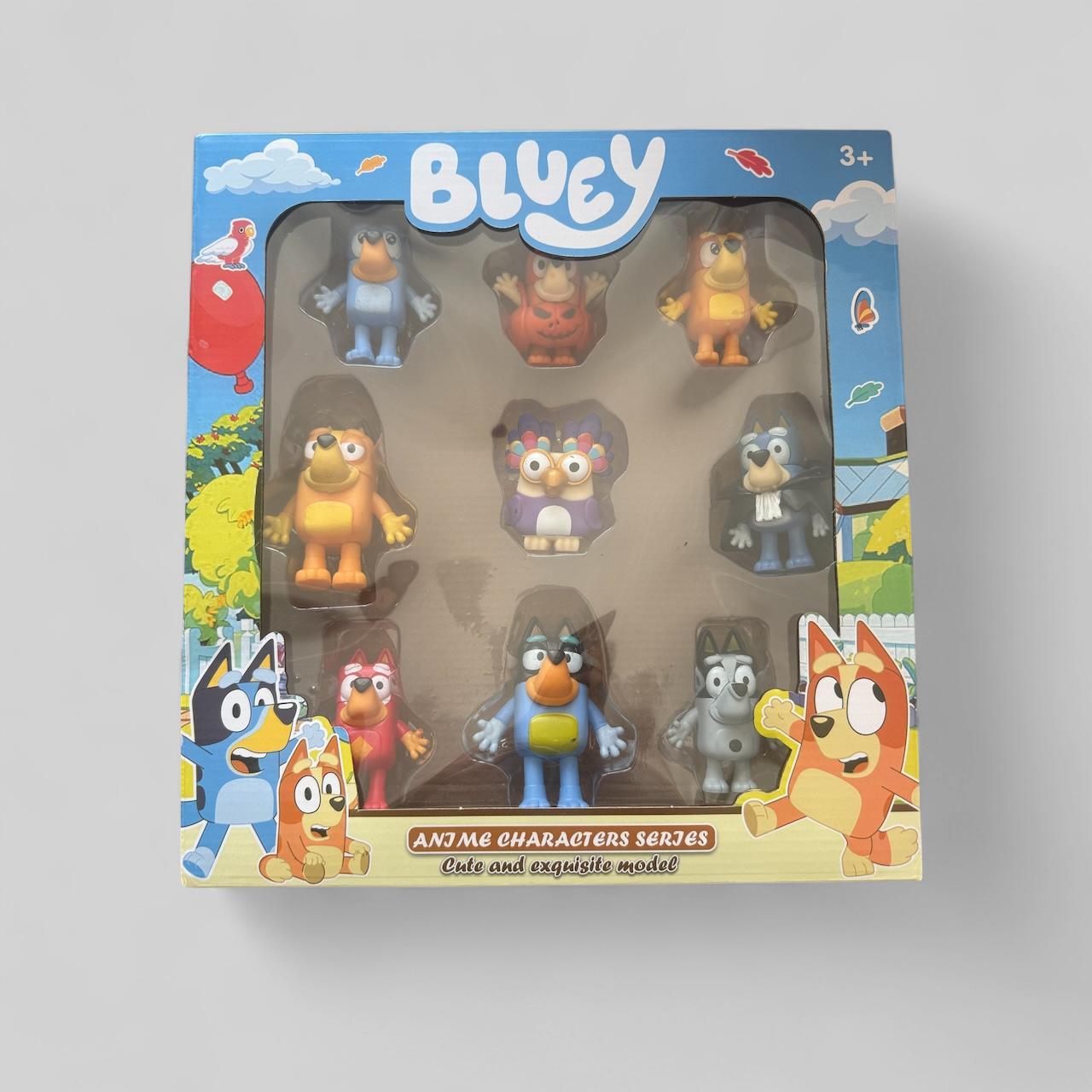 Bluey ve Arkadaşları Karakter Seti 9'lu