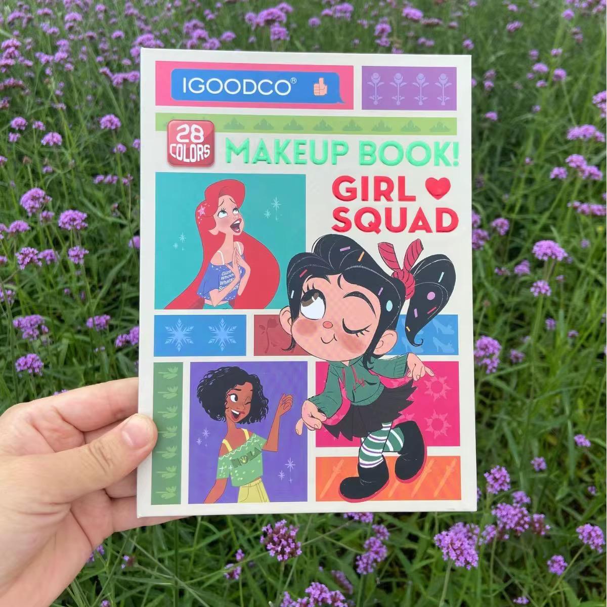 Igoodco Makeup Book - Girl Squad 28 Renk Çocuk Göz Farı Paleti