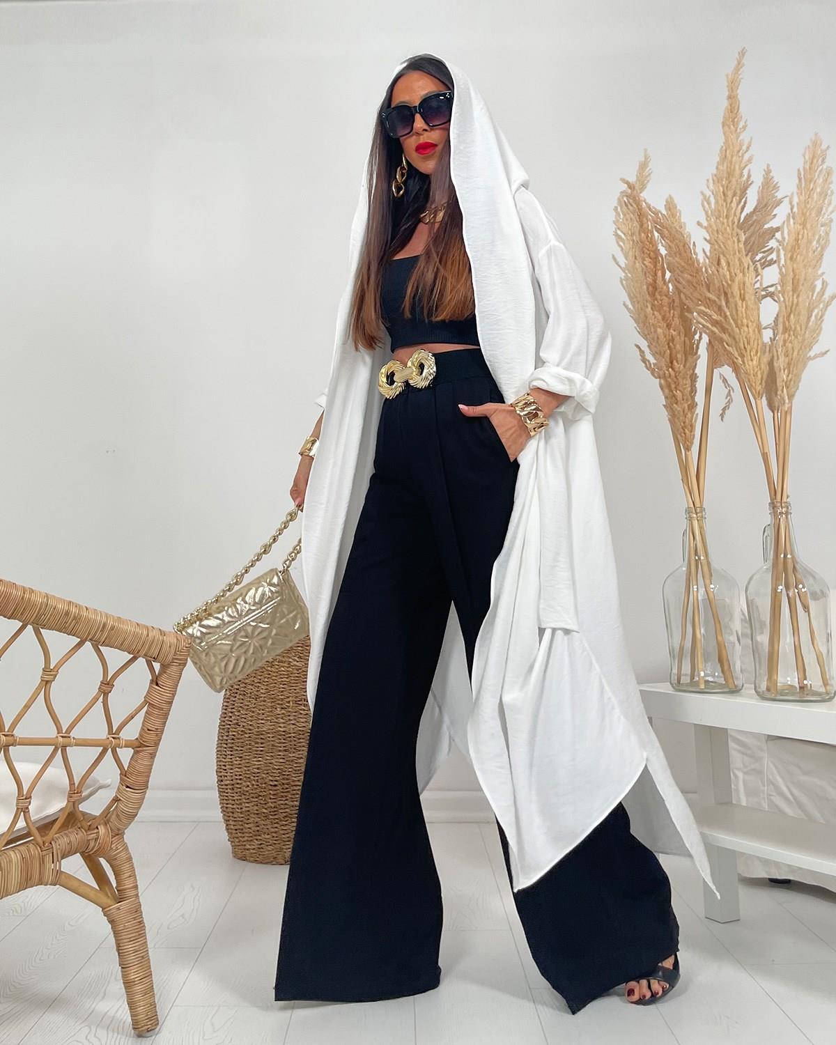 İtalyan Beyaz Kaftan 