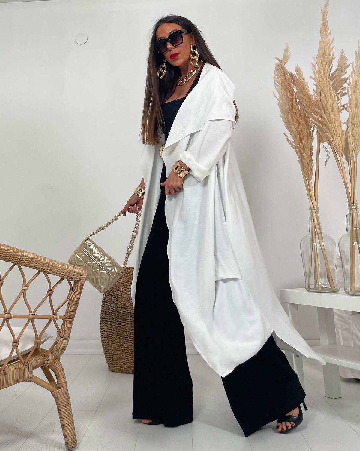 İtalyan Beyaz Kaftan 