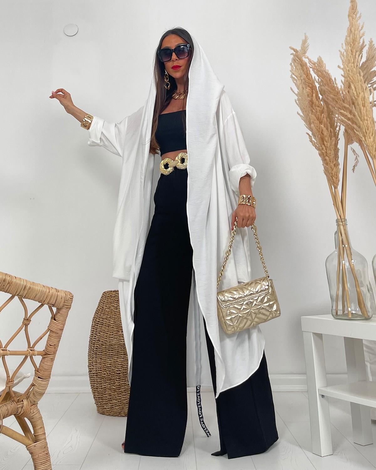 İtalyan Beyaz Kaftan 