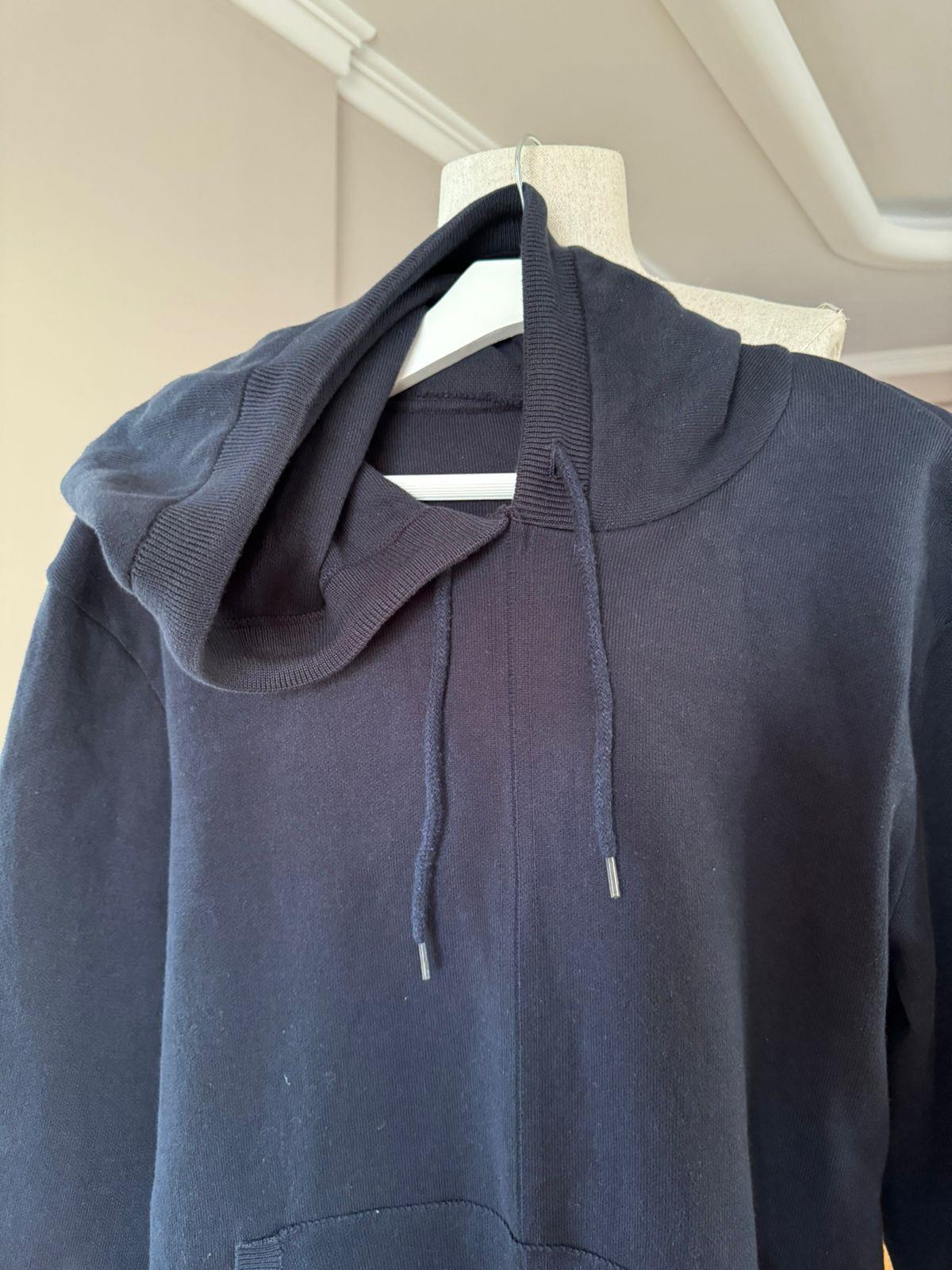 Lacivert Oversize Sweatshirt İthal Ürün