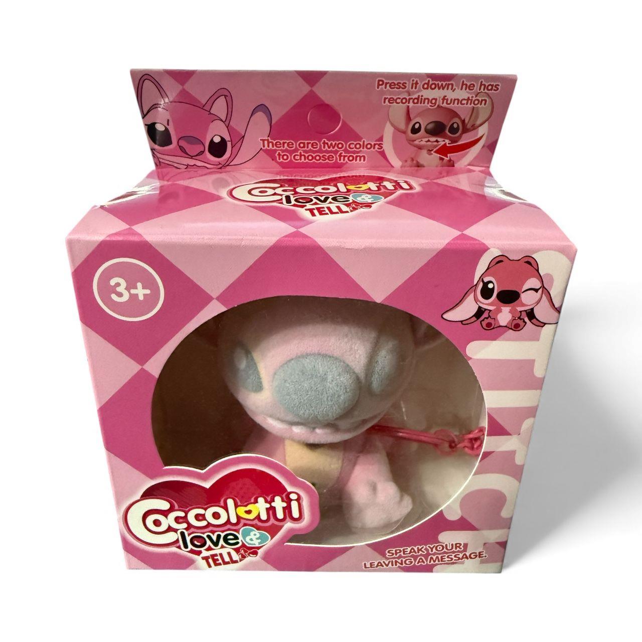 Lilo & Stitch Sevimli Çift Brelok Modeli (Coccolatti Love) - Ses Kaydeden Anahtarlık