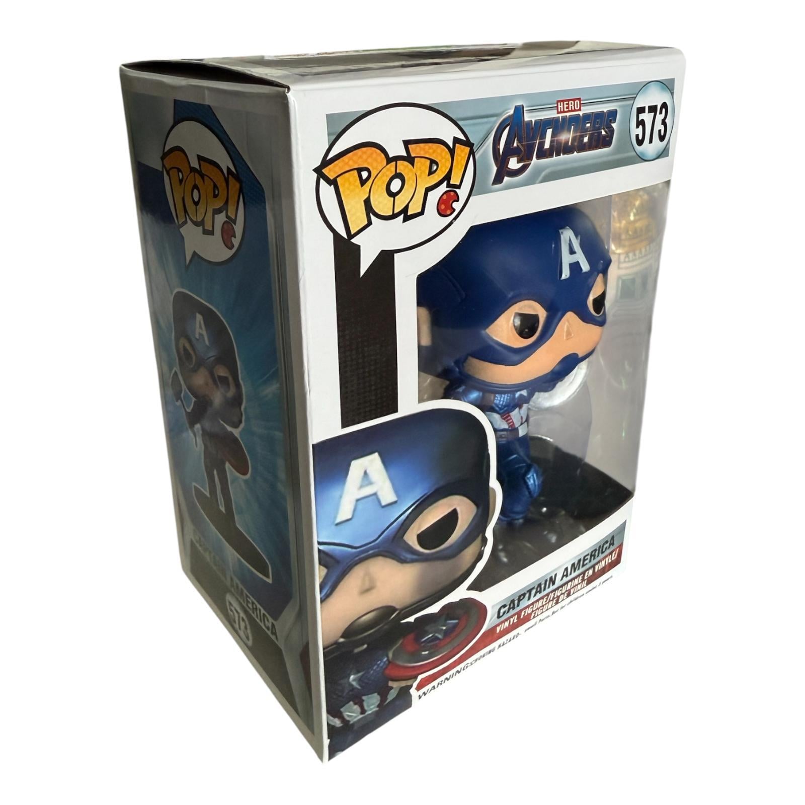 Pop Kaptan Amerika Figür -Marvel Avengers Endgame Captain America