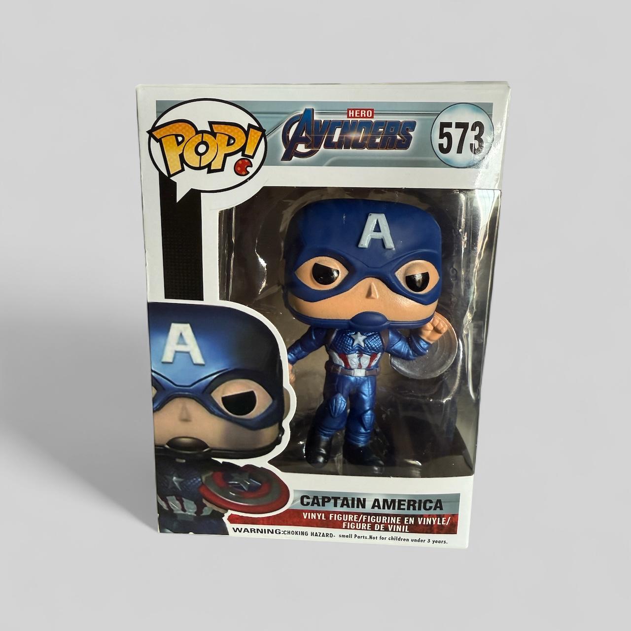 Pop Kaptan Amerika Figür -Marvel Avengers Endgame Captain America