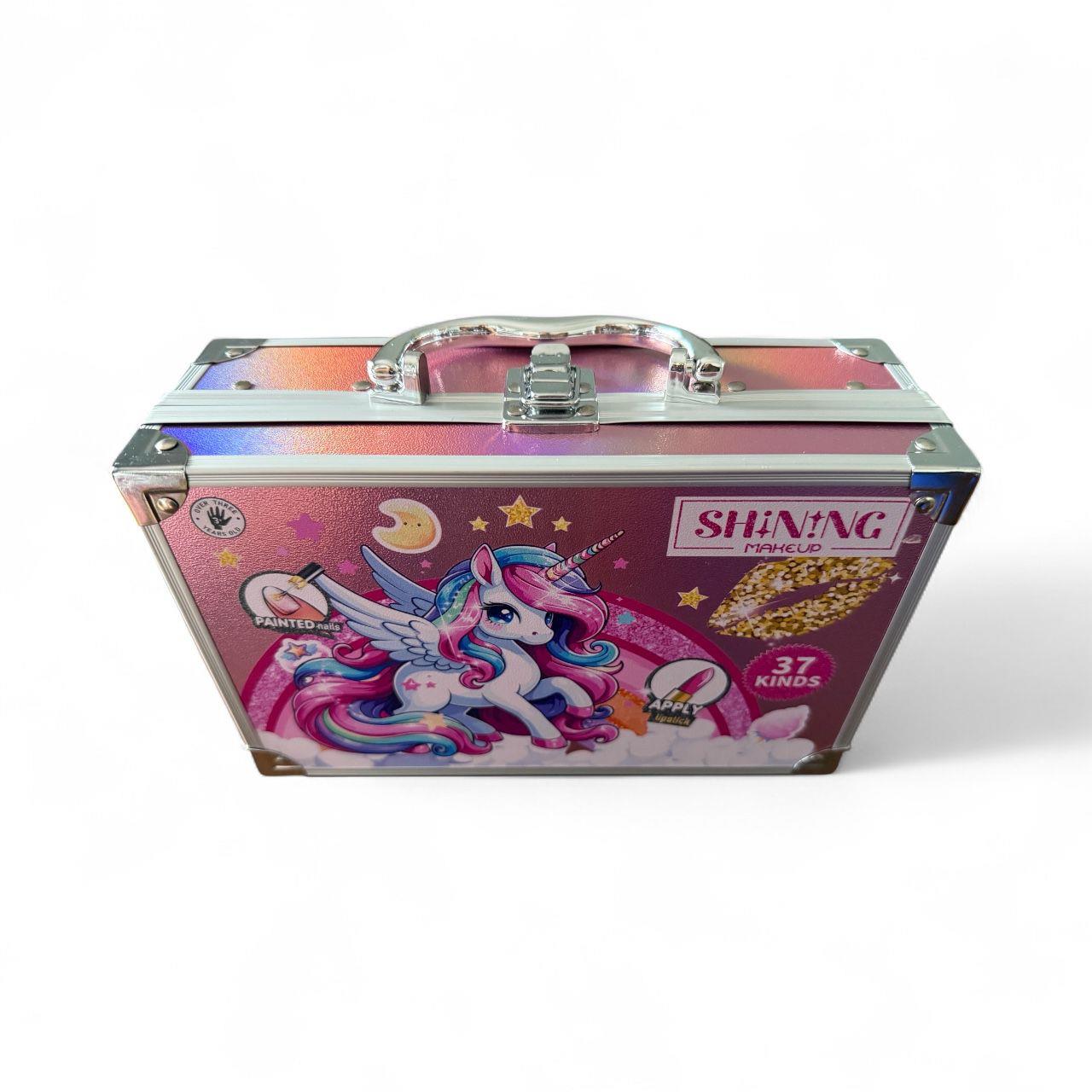Shining Make Up - Parıltı ve Işıltı 37 Parça Çocuk Makyaj Seti 🦄