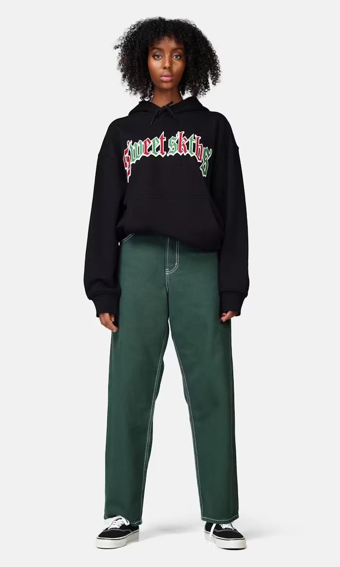 Siyah SS Oversize Sweatshirt