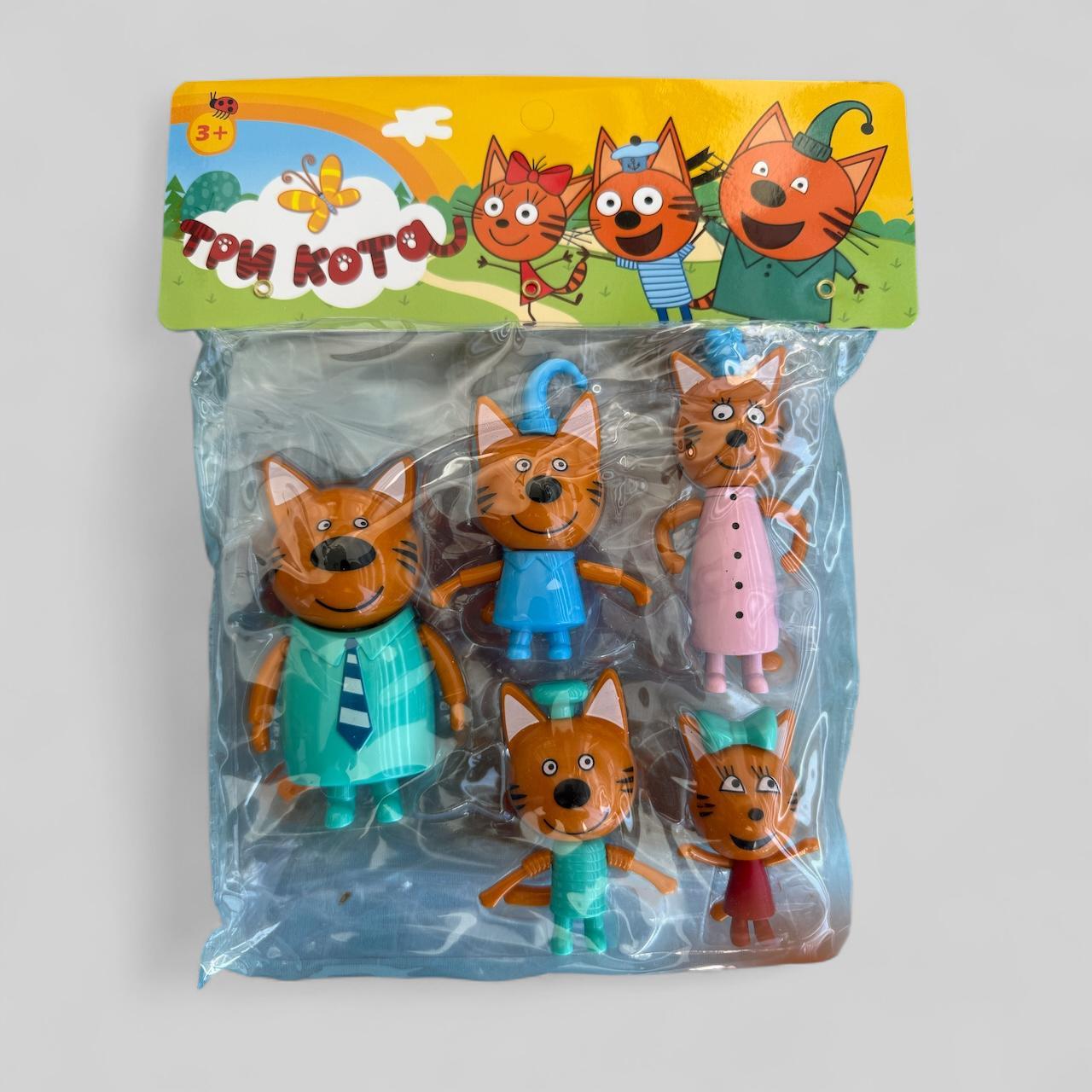 Yavru Kedi Action Figure Oyuncaklar Rus Çizgi Film Anime Mini Mutlu Kediler