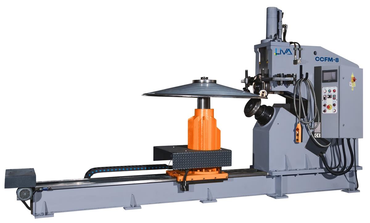 CCFM-8 Circular Cutting & Flanging Machine