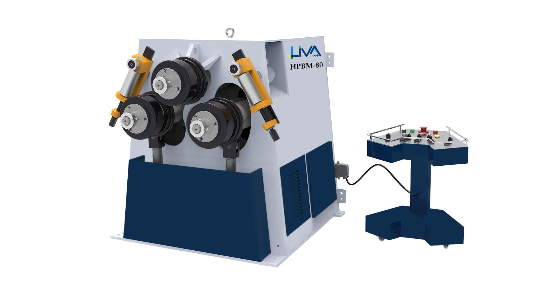 HPBM-80 3Rolls Hydraulic Profile Bending Machine