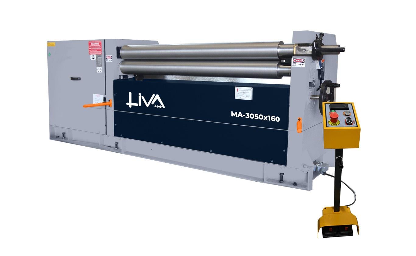 MA-3050x160 3 Rolls Motorized Plate Bending Machine