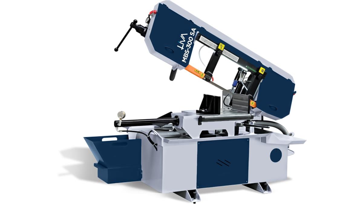 MBS-300 SA Semi Automatic Miter Bandsaw Machine