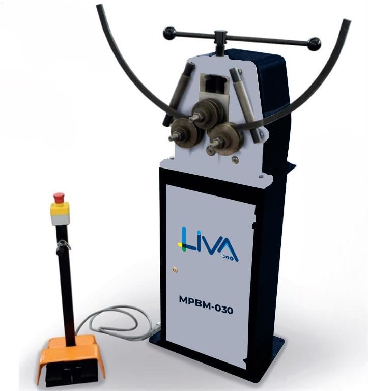 MPBM-030 3 Rolls Mechanical Section - Pipe Bending Machine
