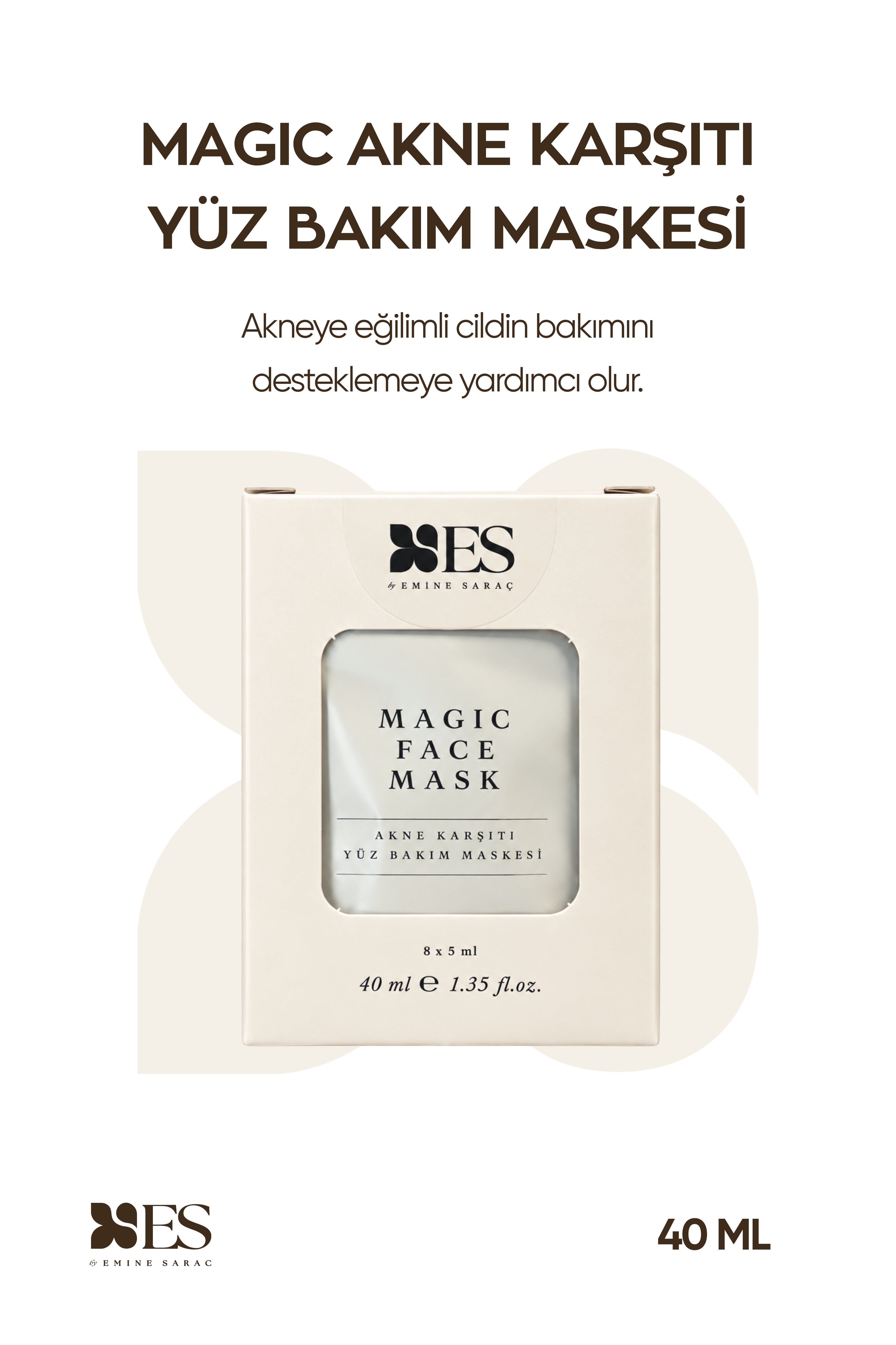 Magic Akne Karşıtı Yüz Bakım Maskesi 25ml