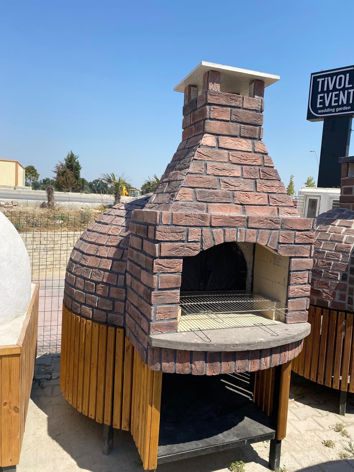 150 cm Barbekülü Hazır Fırın