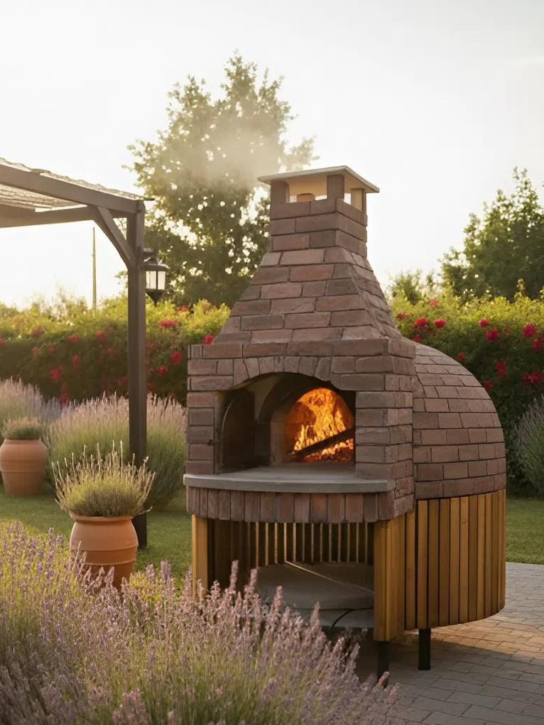 150 cm Barbekülü Hazır Fırın