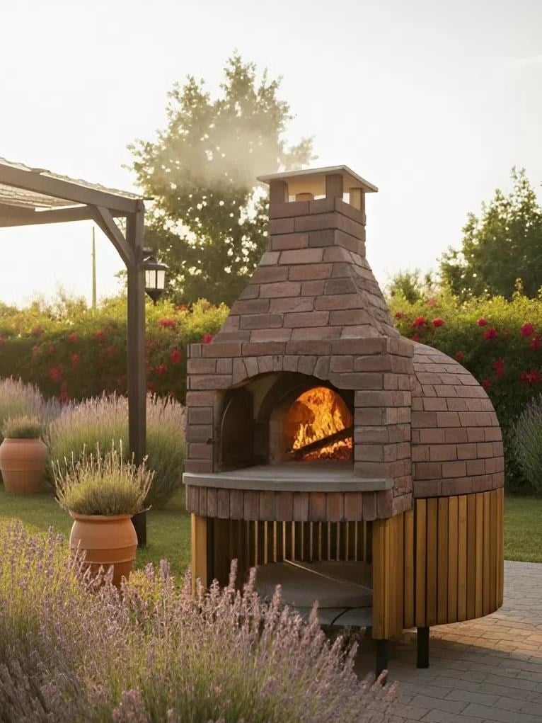 150 cm Barbekülü Hazır Fırın