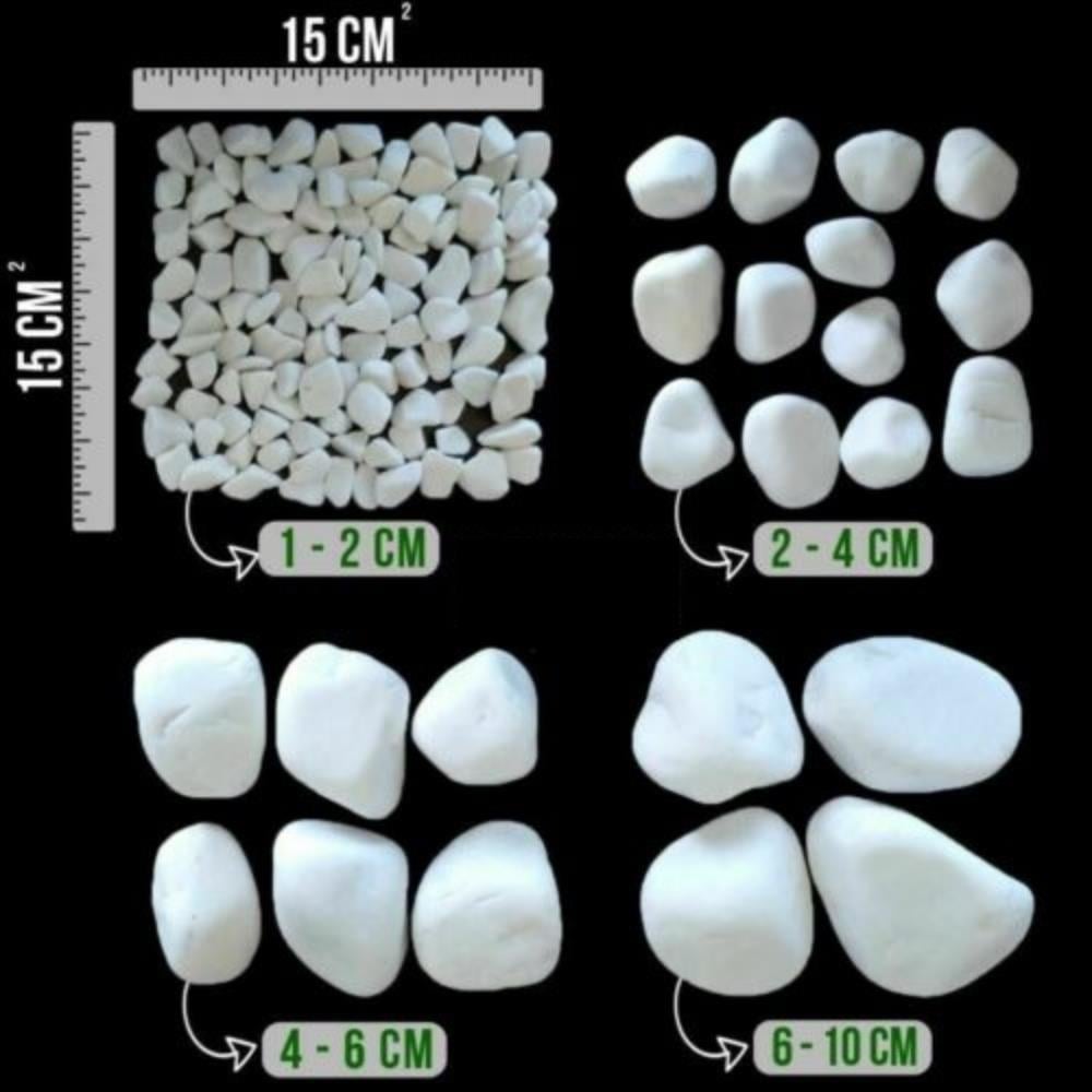 20 kg Kırçıllı Doğal Taş 4-6 cm