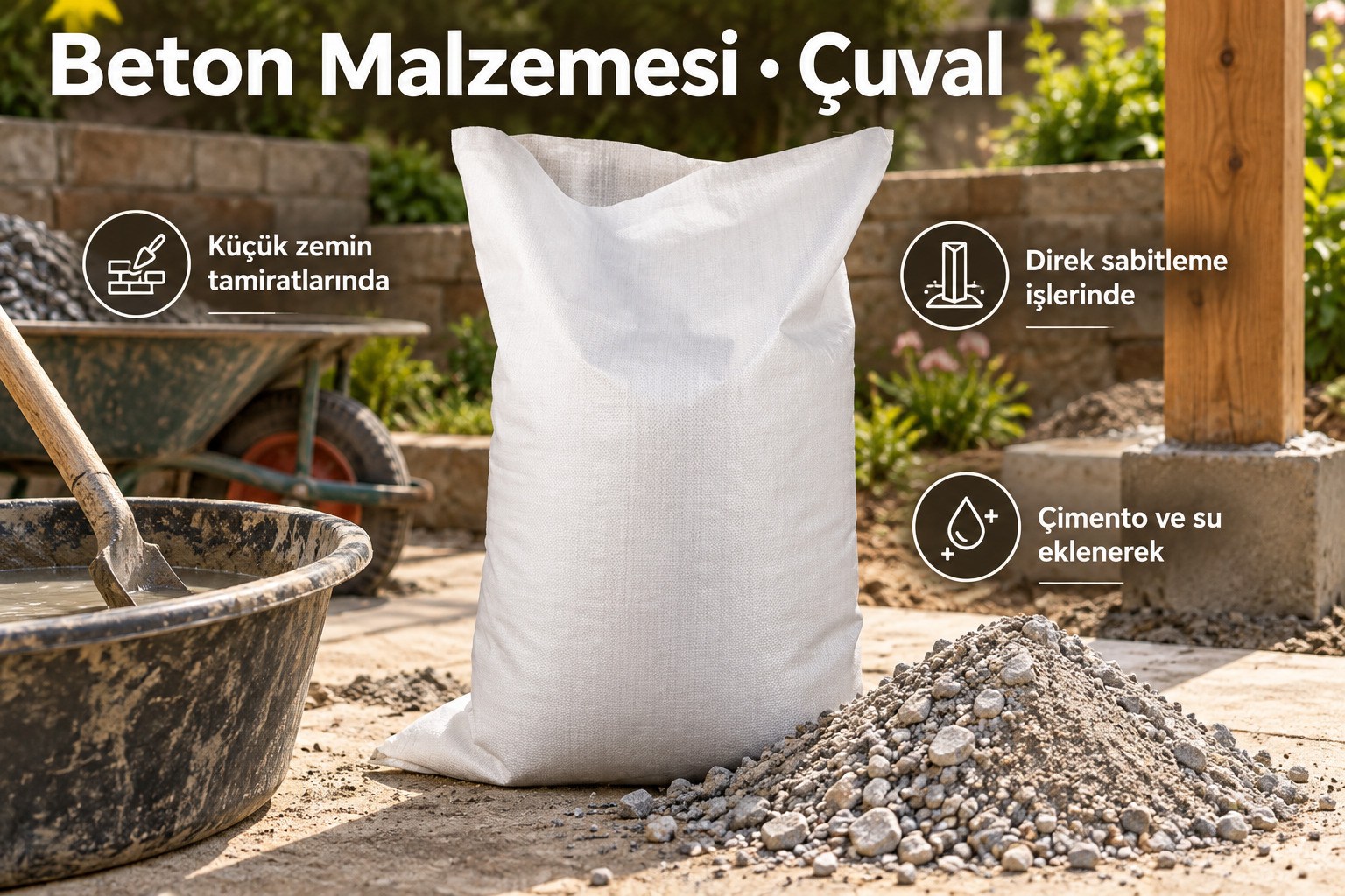 Beton Malzemesi (Çuval)