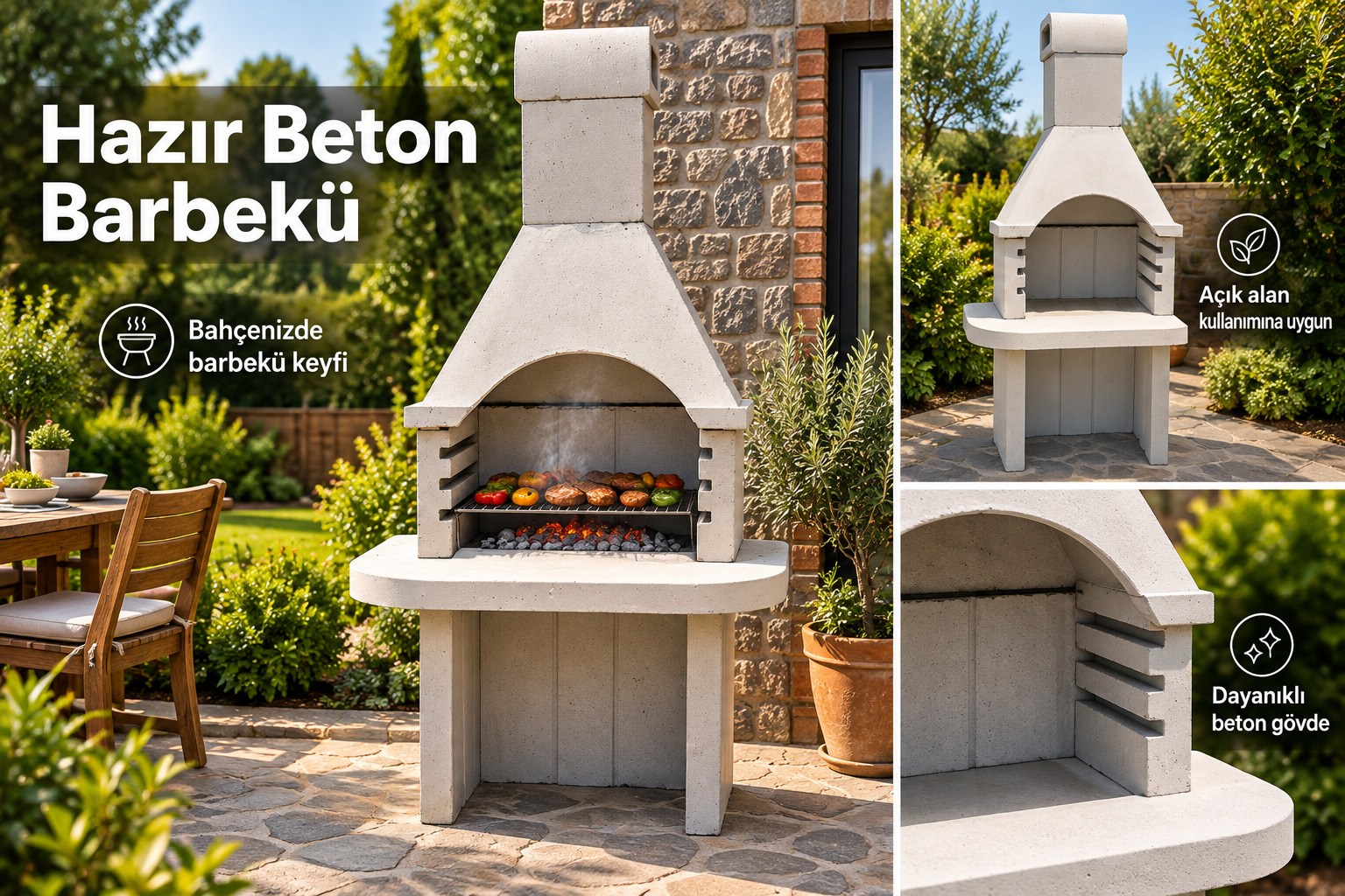 Hazır Beton Barbekü
