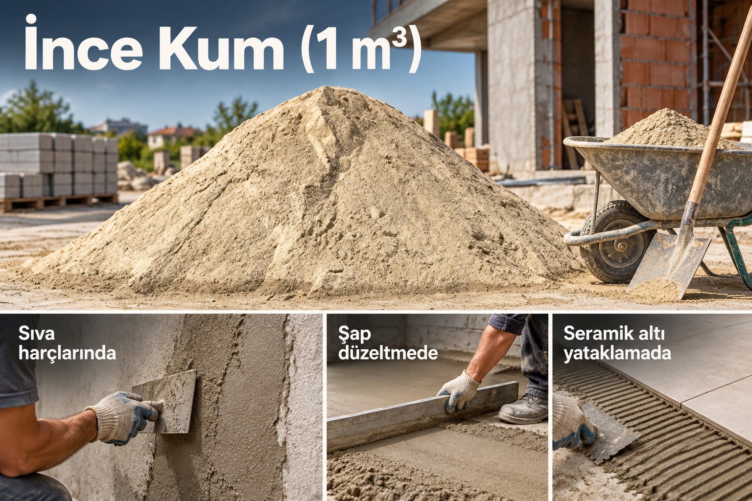 İnce Kum (1 m³)