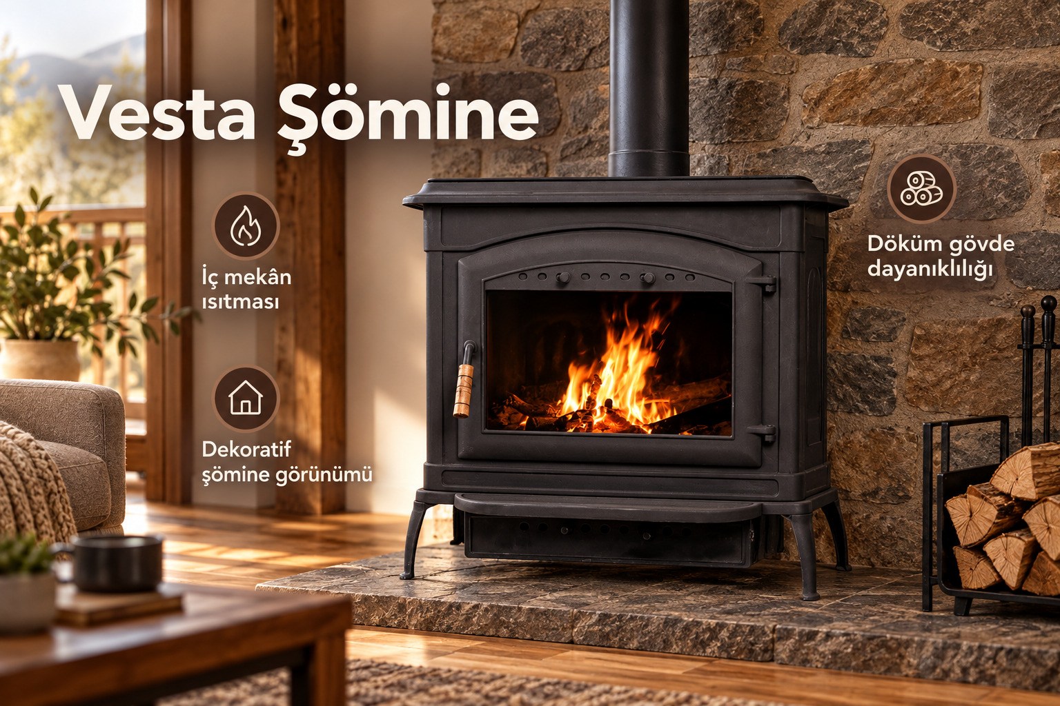 Vesta Şömine