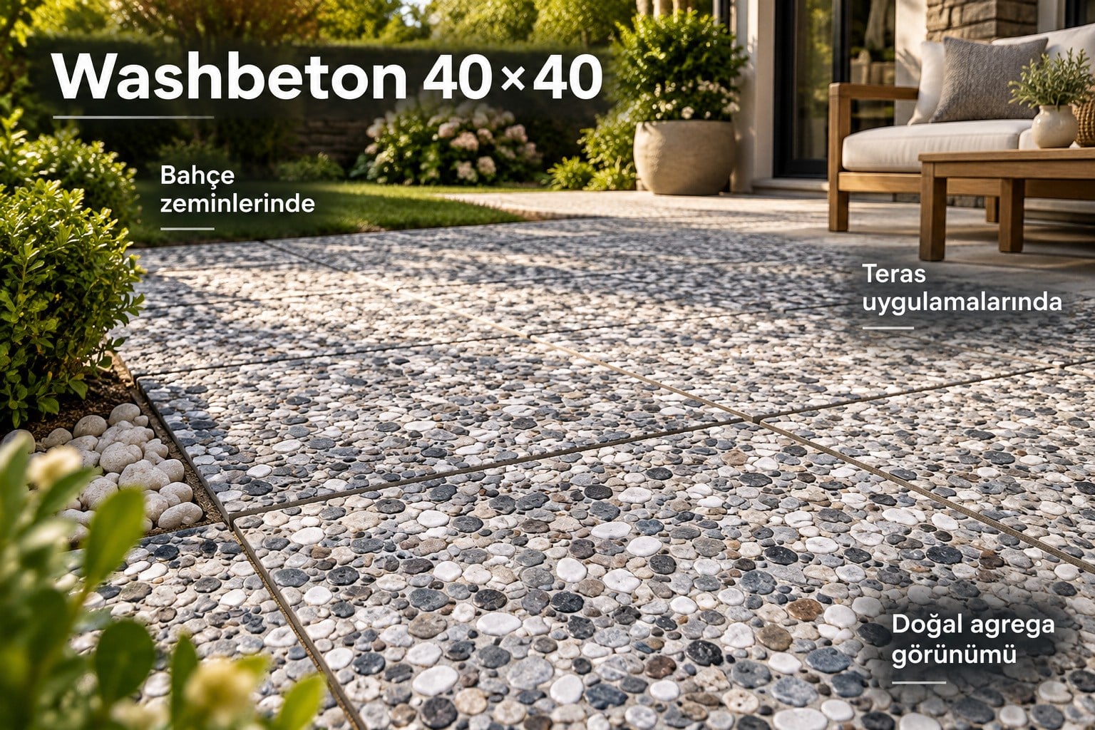Washbeton 40*40 (6 Adet)