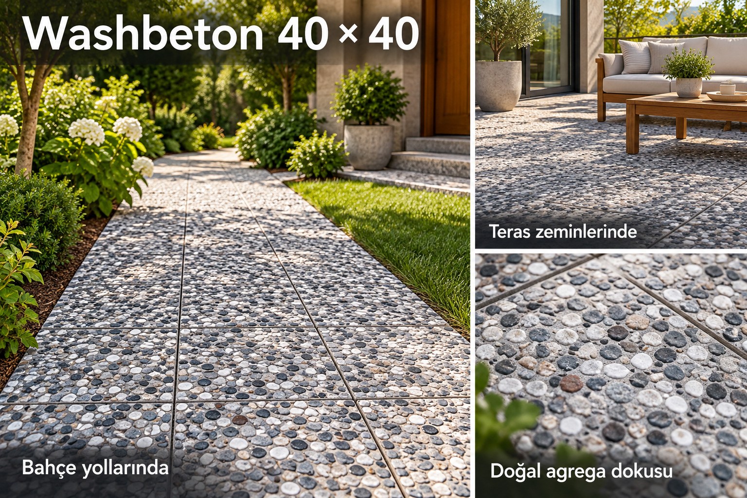 Washbeton 40*40 (6 Adet)