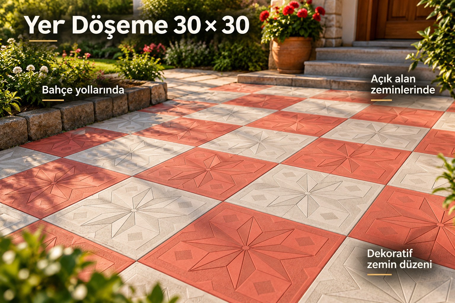 Yer Döşeme 30*30 (11 Adet)