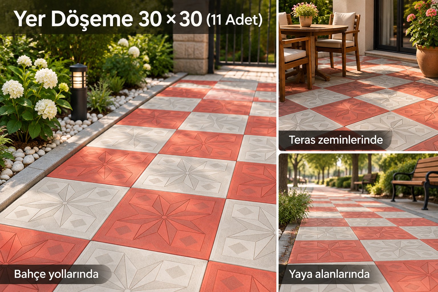 Yer Döşeme 30*30 (11 Adet)