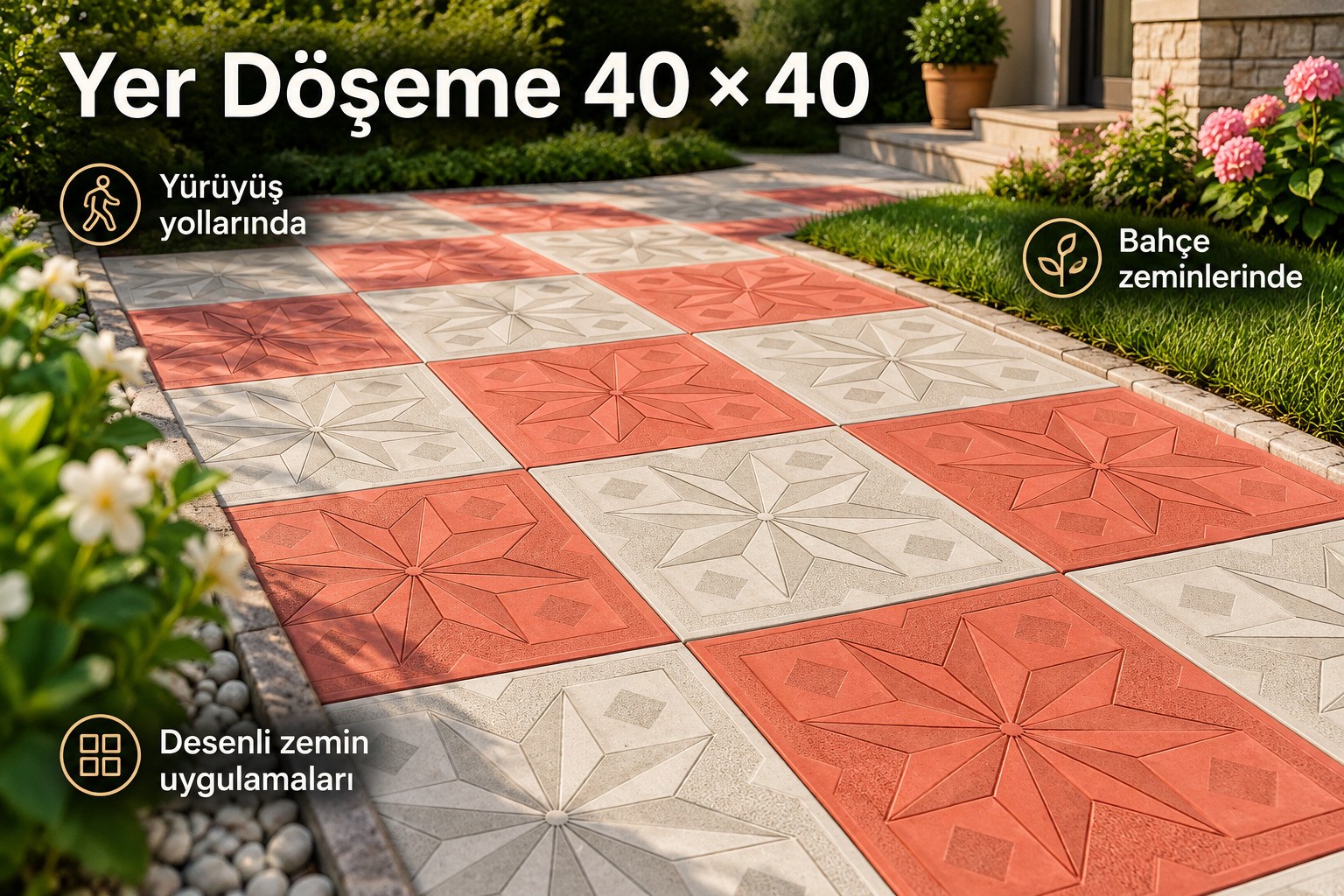 Yer Döşeme 40*40 (6 Adet)