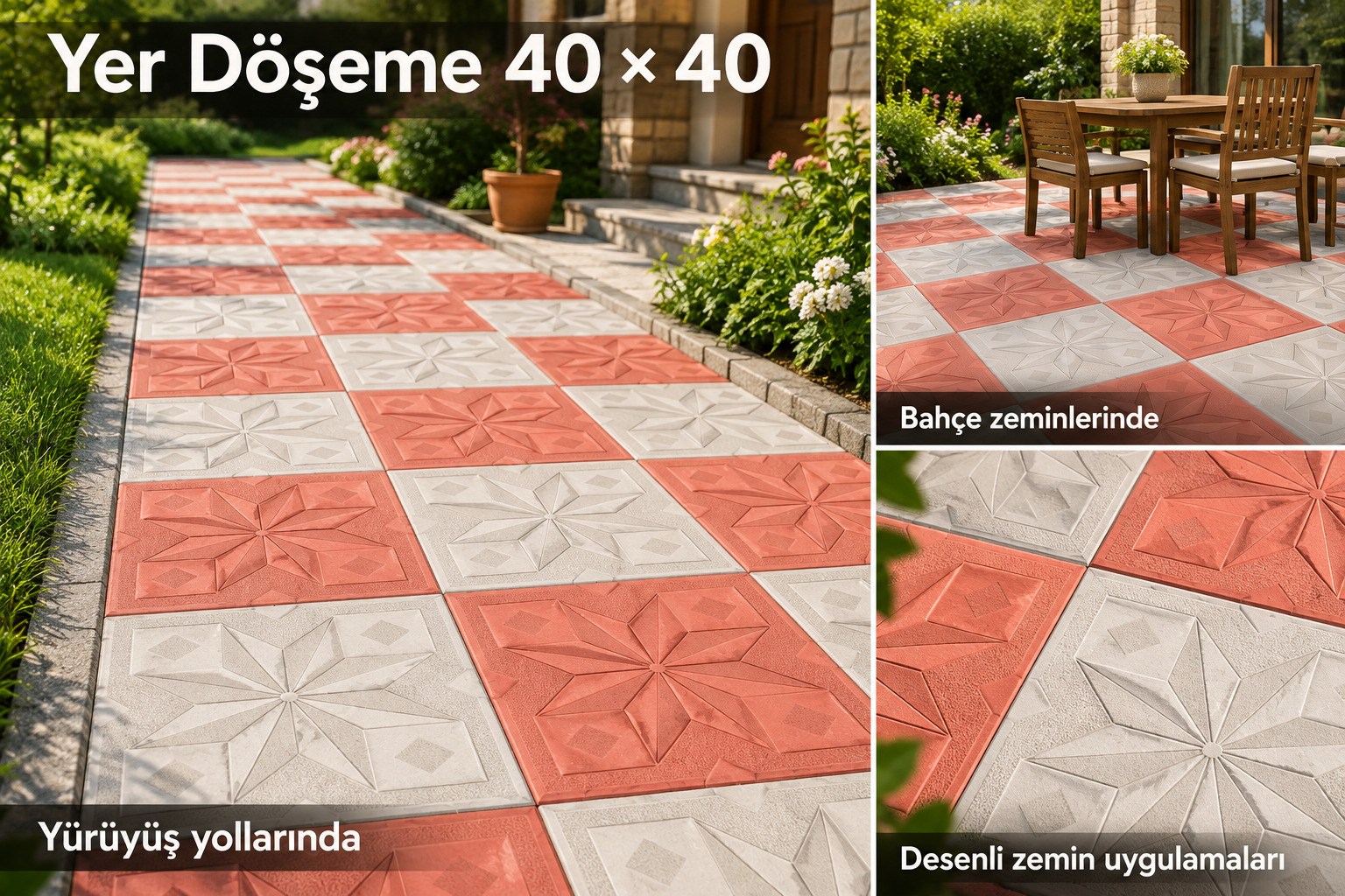 Yer Döşeme 40*40 (6 Adet)