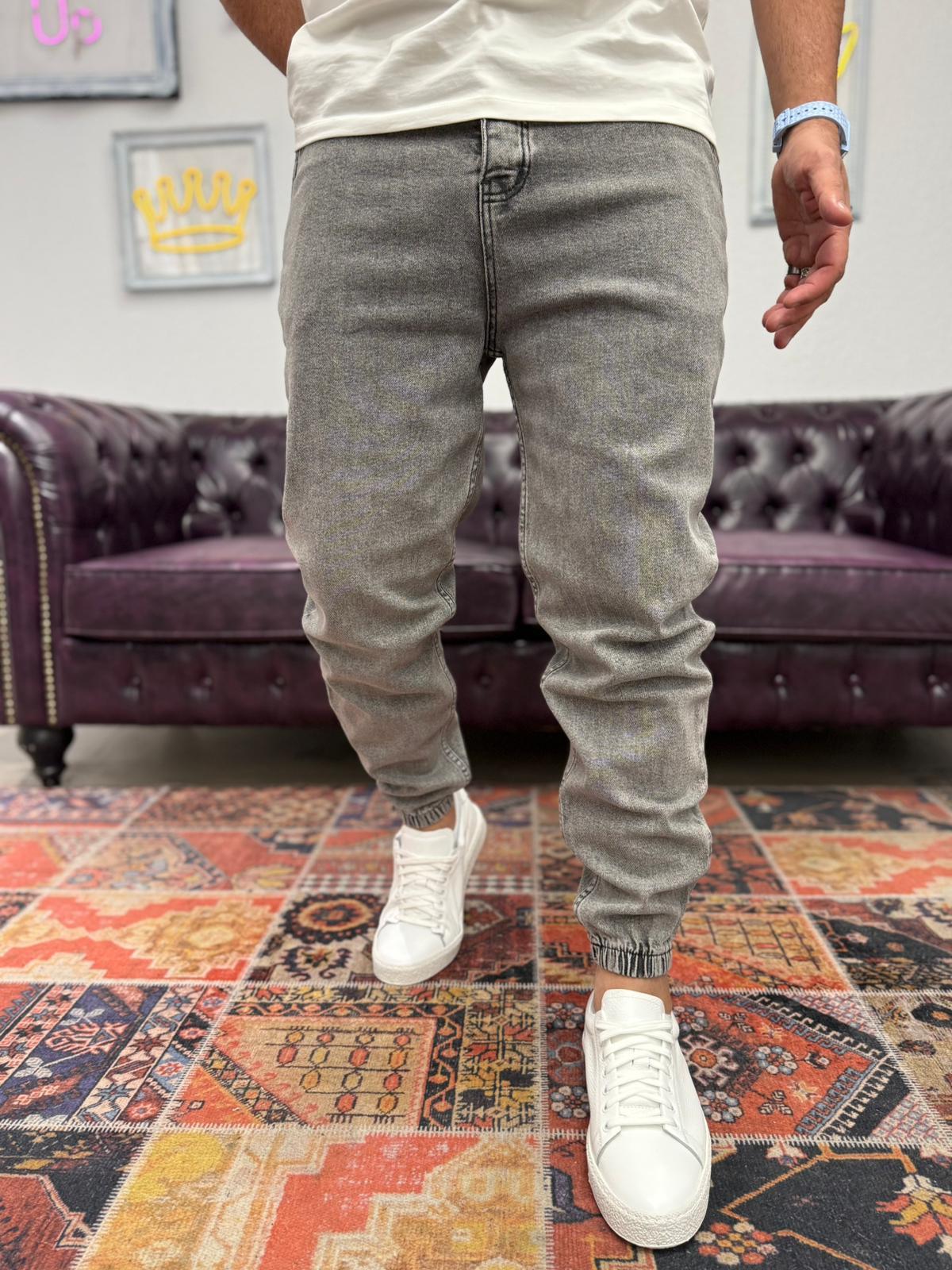 Dnt Paça Lastikli Jogger Pantolon Antrasit