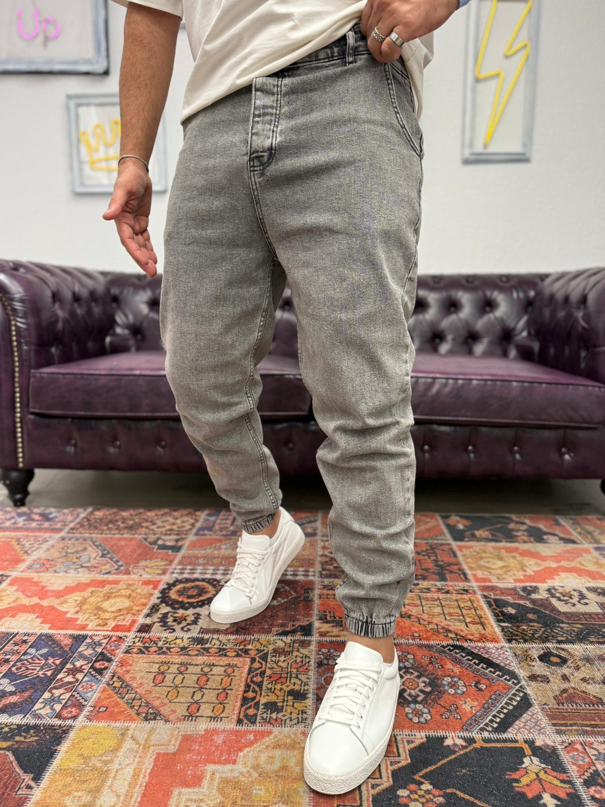 Dnt Paça Lastikli Jogger Pantolon Antrasit