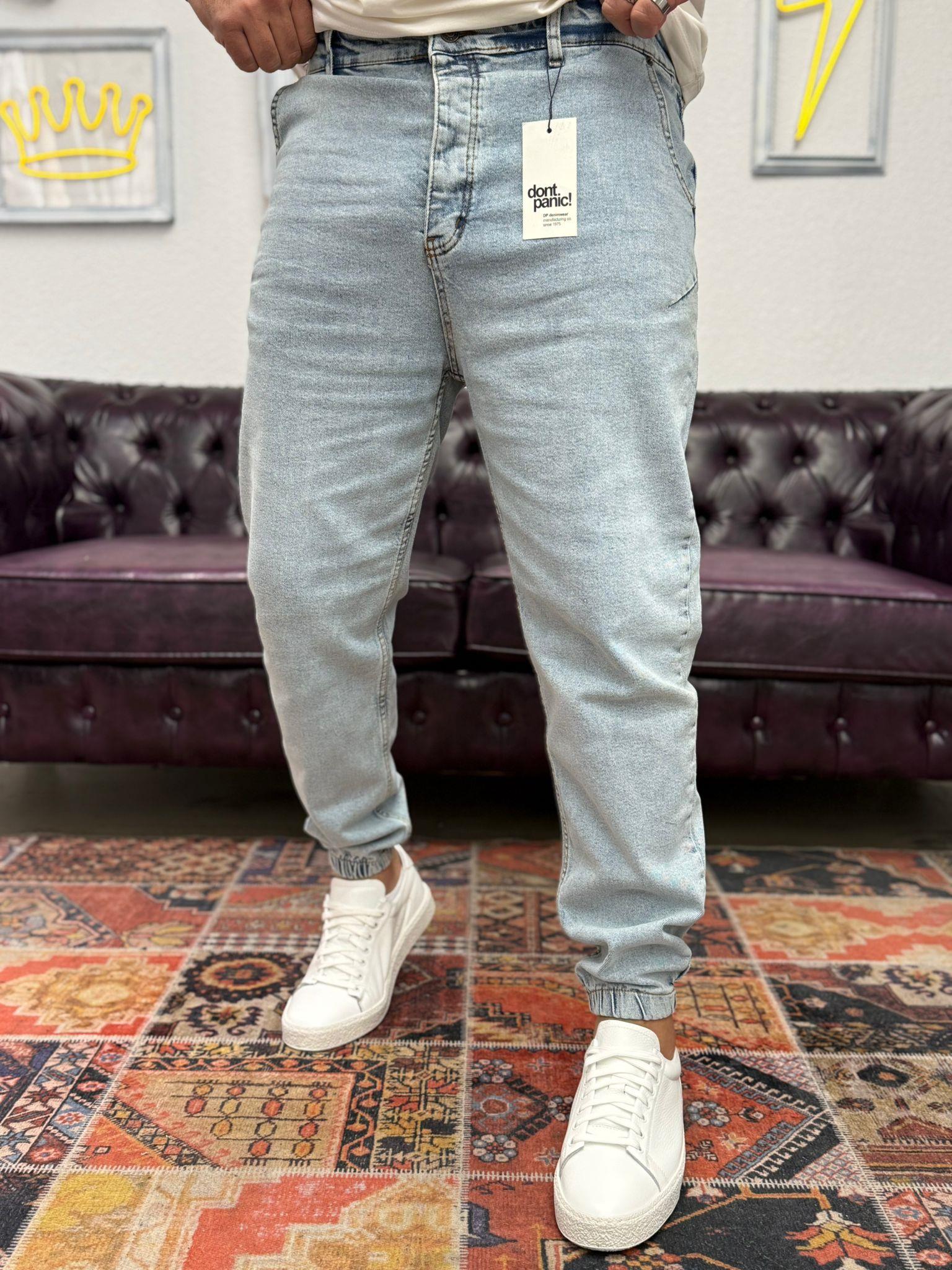 Dnt Paça Lastikli Jogger Pantolon Buz Mavi