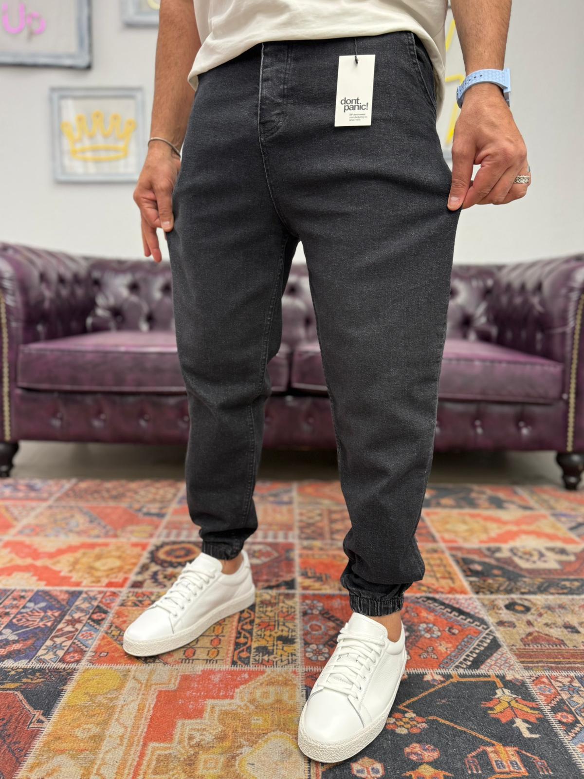 Dnt Paça Lastikli Jogger Pantolon Koyu Antrasit
