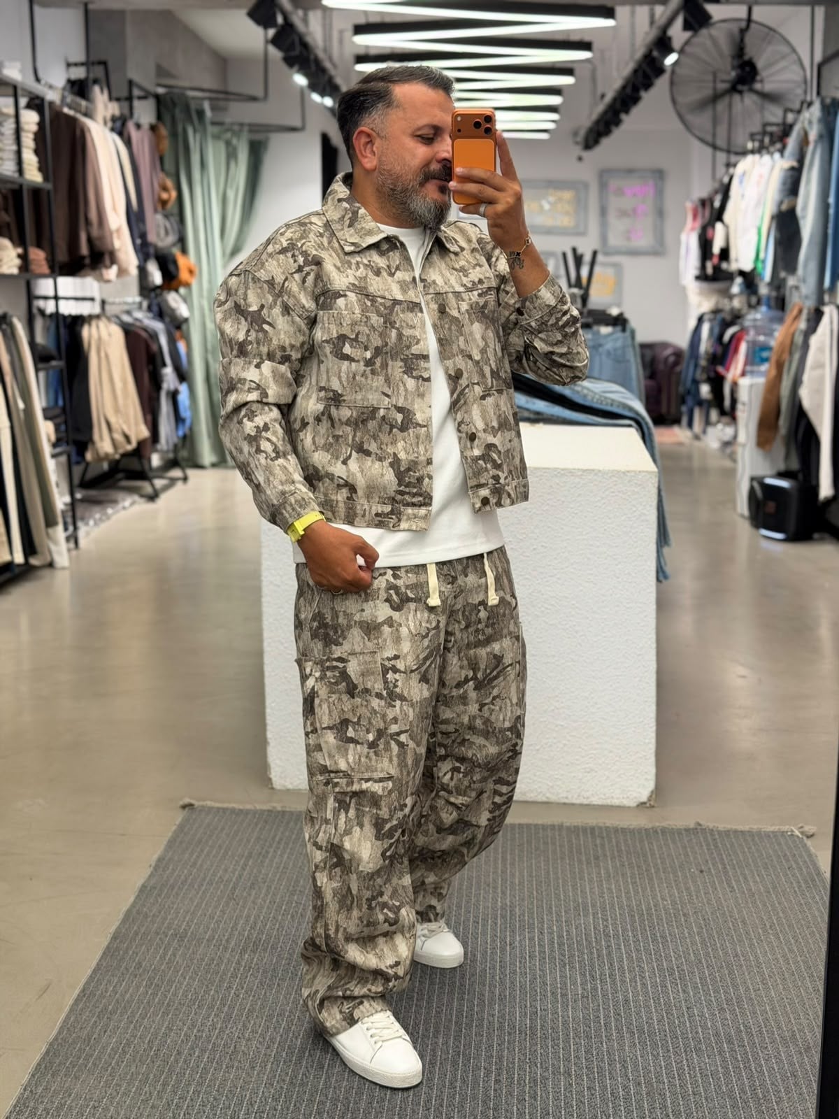 Kamuflaj  Premium Catch Takım Gabardin Kumaş