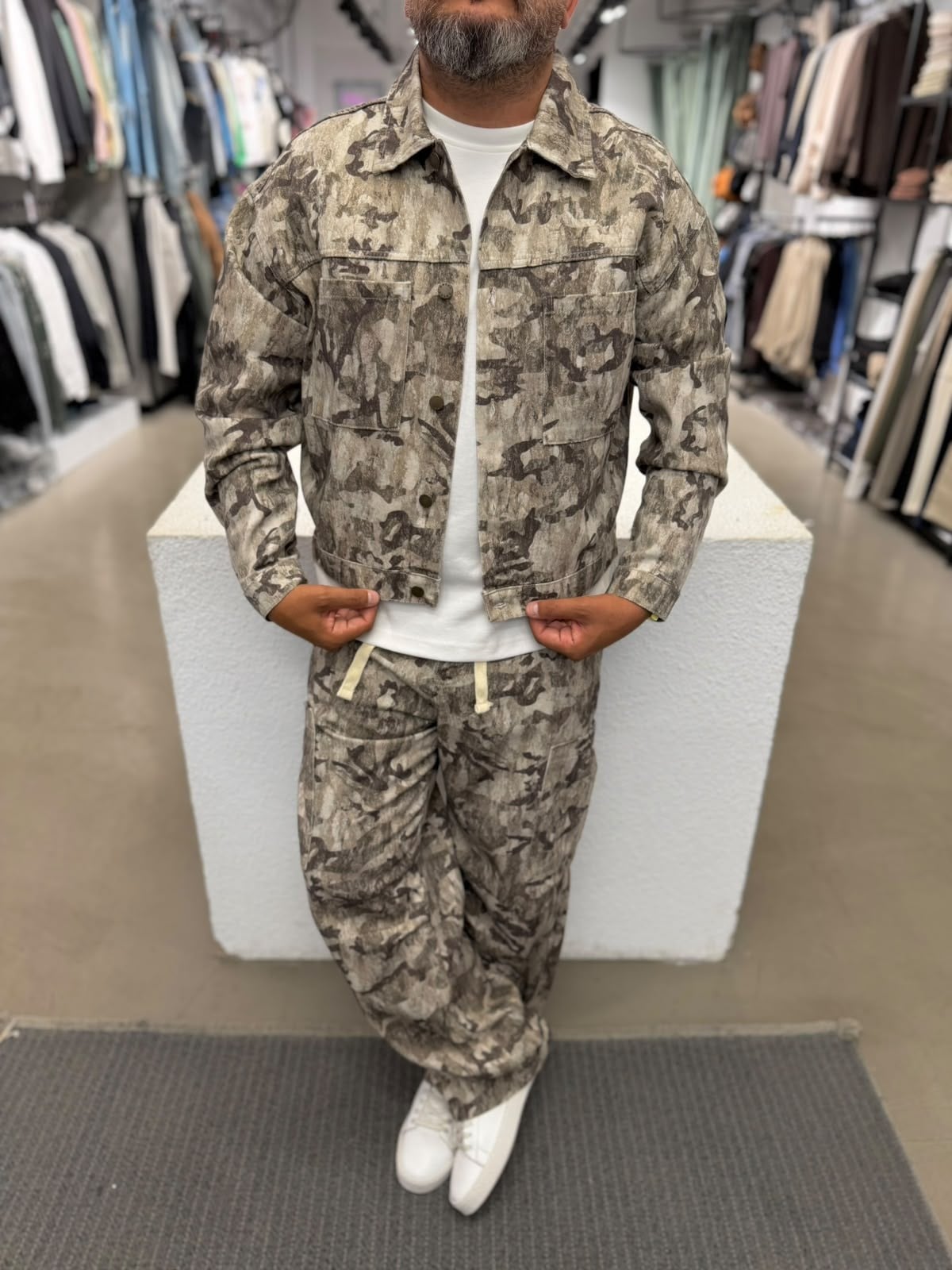 Kamuflaj  Premium Catch Takım Gabardin Kumaş