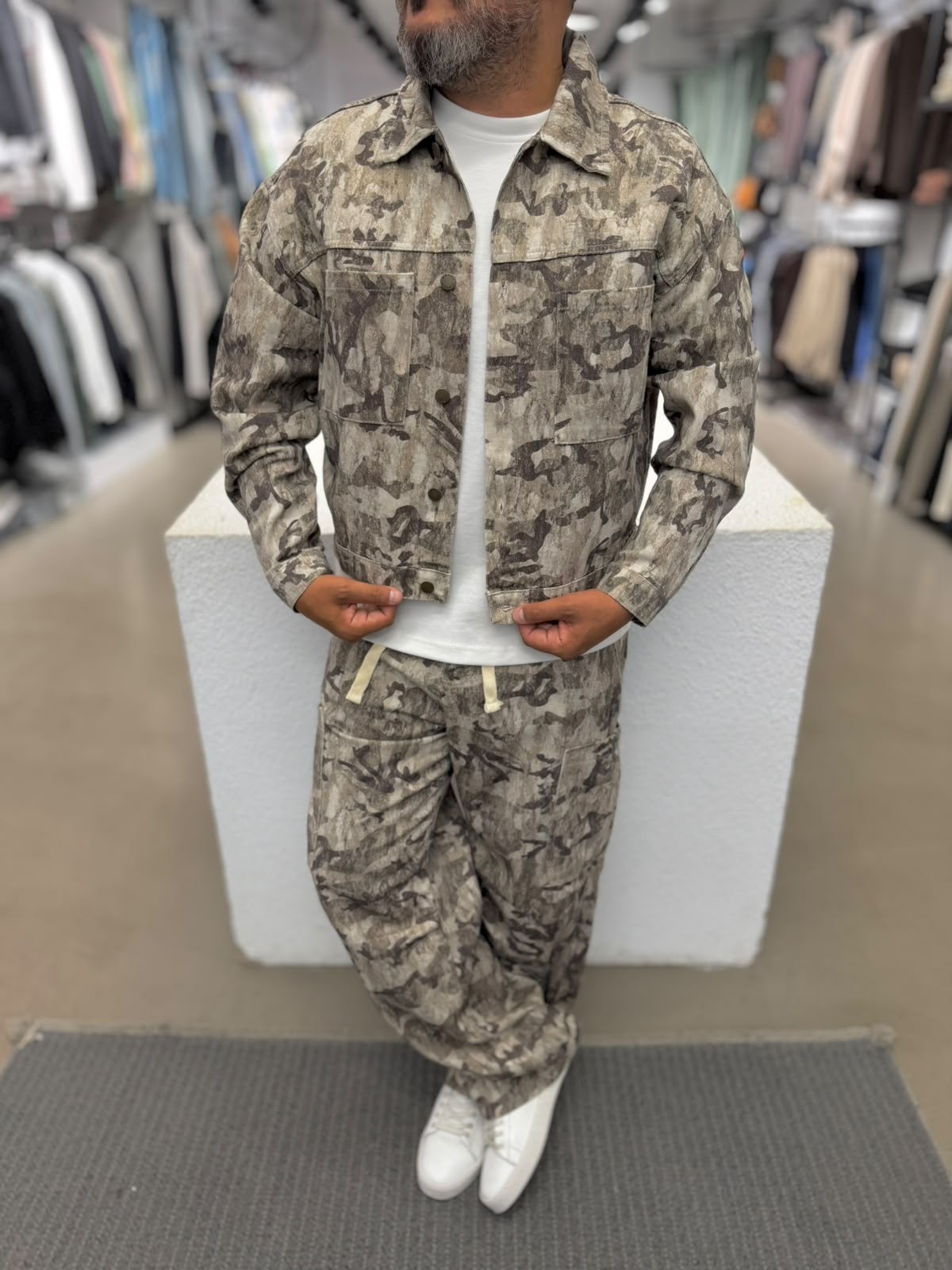 Kamuflaj  Premium Catch Takım Gabardin Kumaş