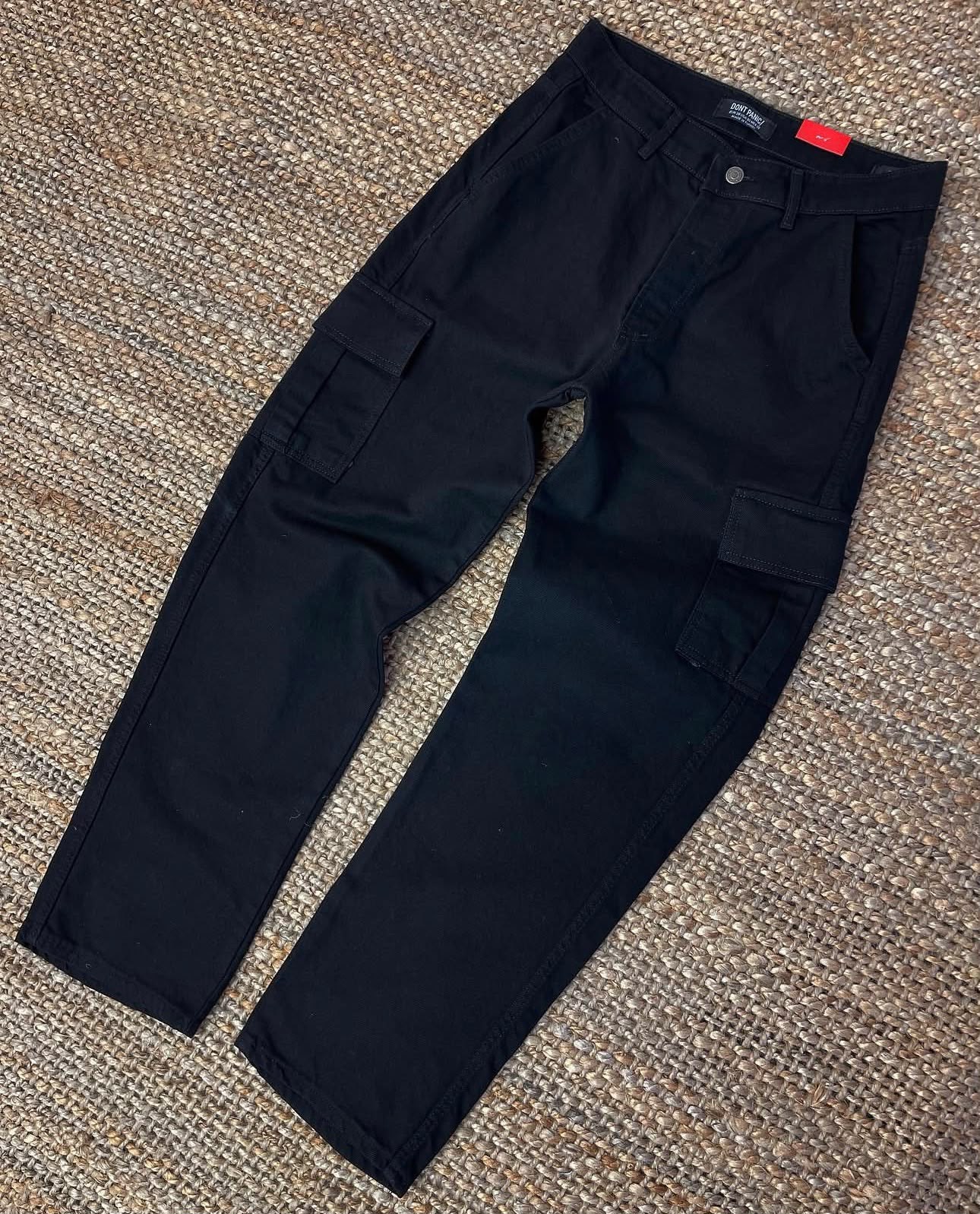 Kargo Baggy Siyah