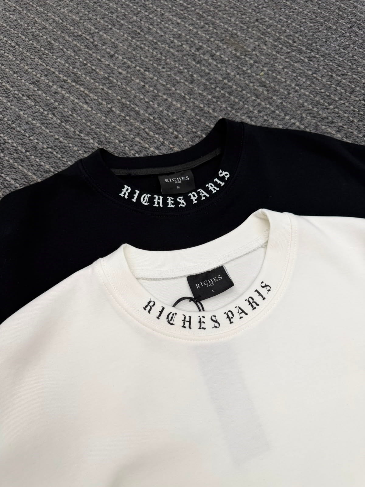 Leanardo Sırt Baskılı Oversize Siyah