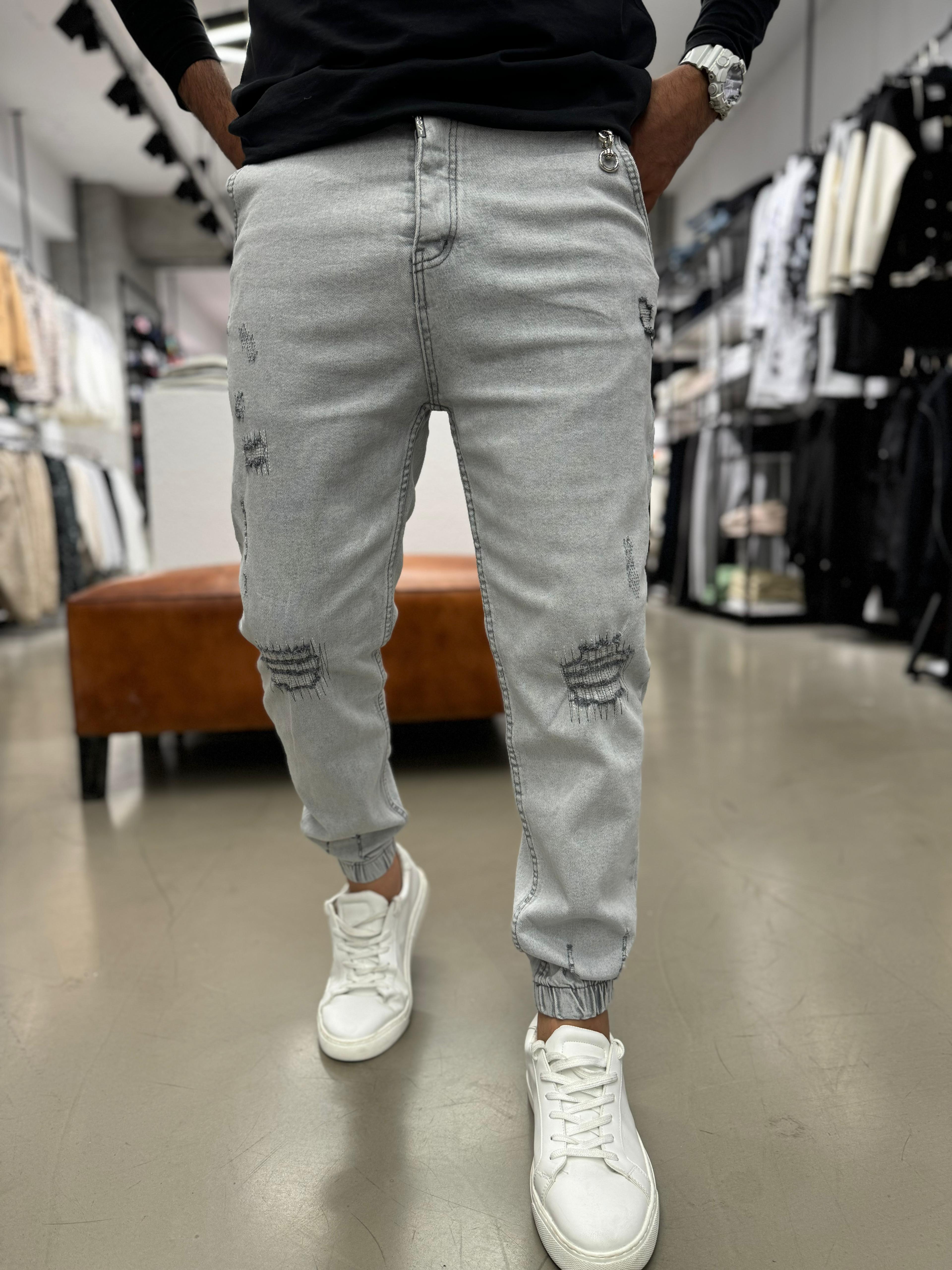 Paça Lastikli Full Likralı Pantolon