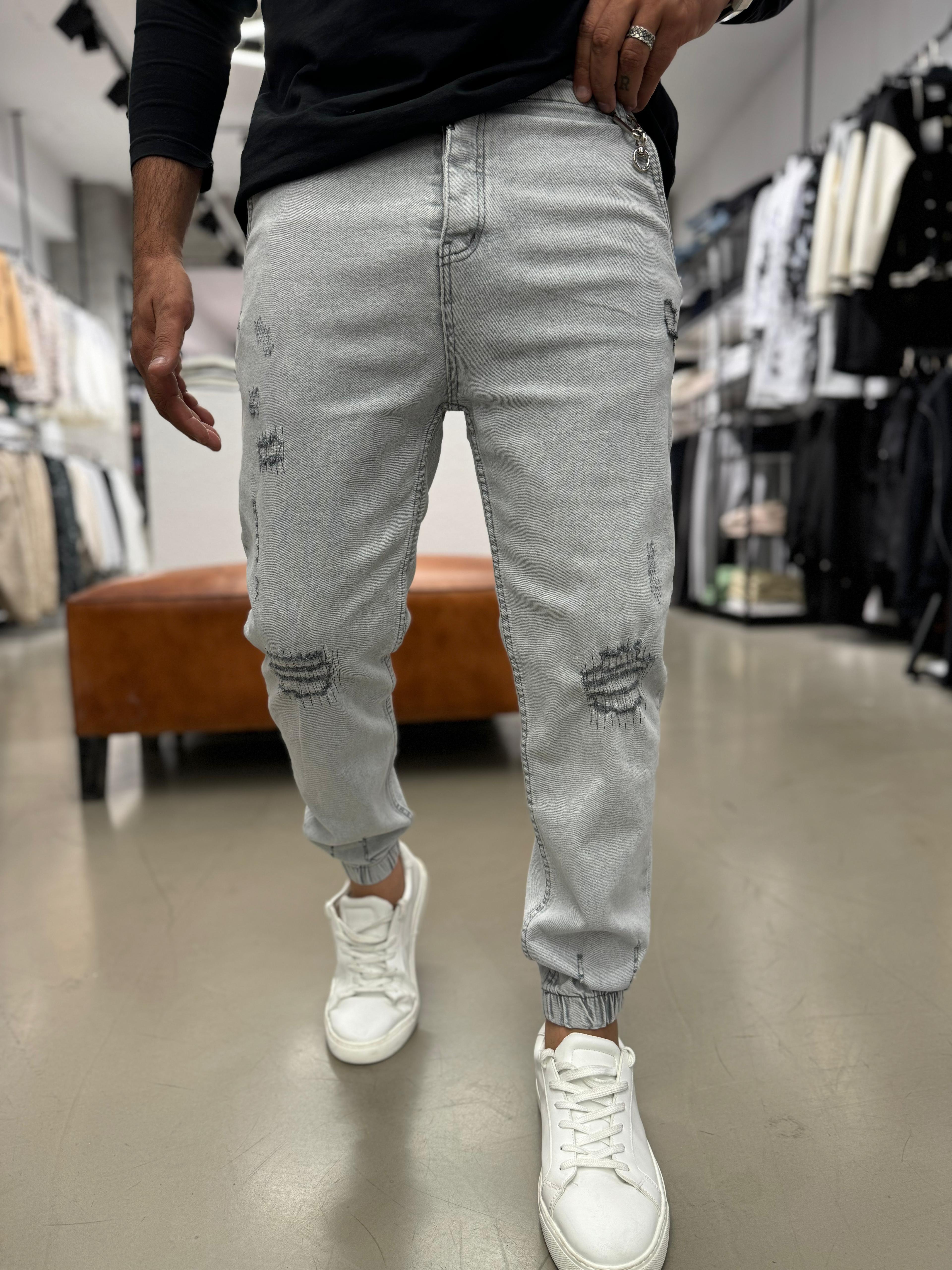 Paça Lastikli Full Likralı Pantolon