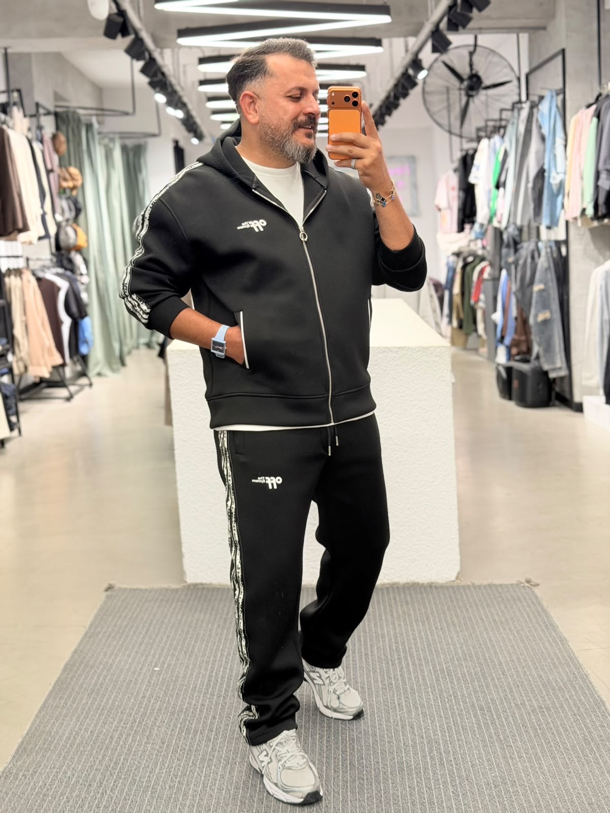 Premium Panda Kumaş Takım Siyah