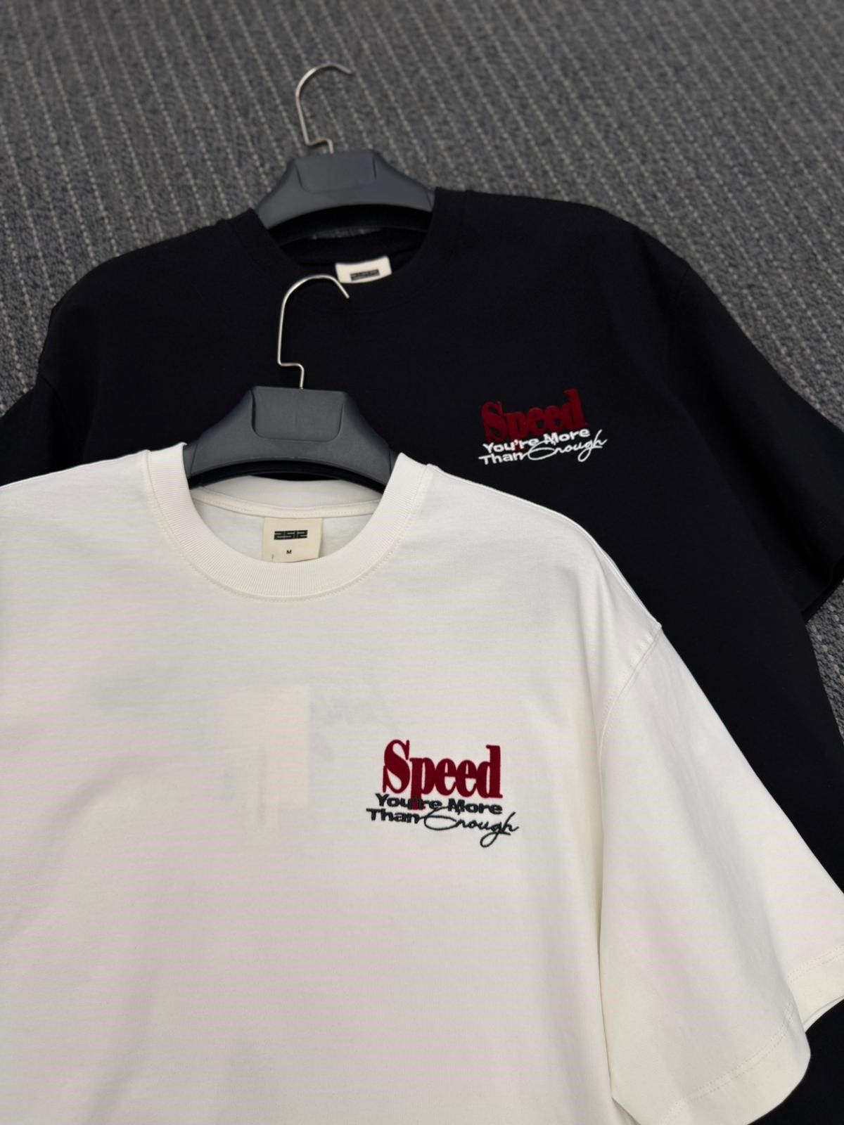 Speed Flok Baskı Kaplan Beyaz
