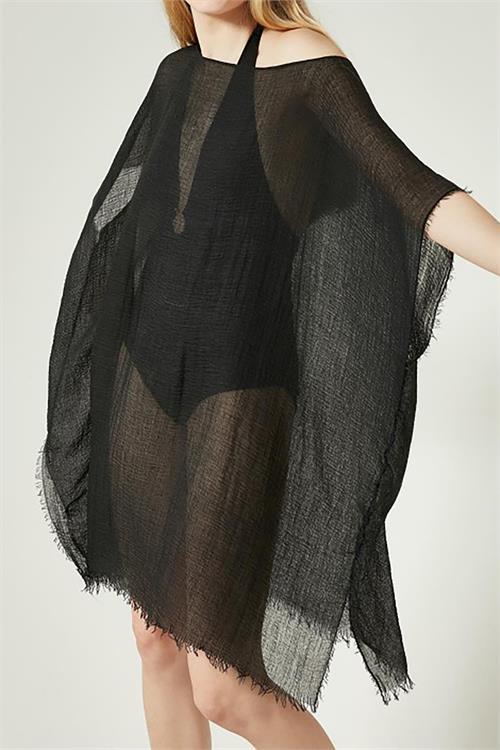 Dipmoda kadın 90X100 cm müslin kumaş pareo DPMHT12